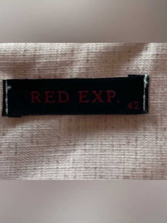 Women’s Pink Tropical Print Dress - Picture 4 of 5